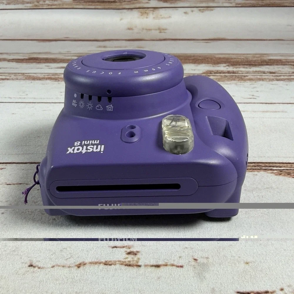 Fujifilm Instax Mini 8 Instant Camera Purple Tested Good Condition
